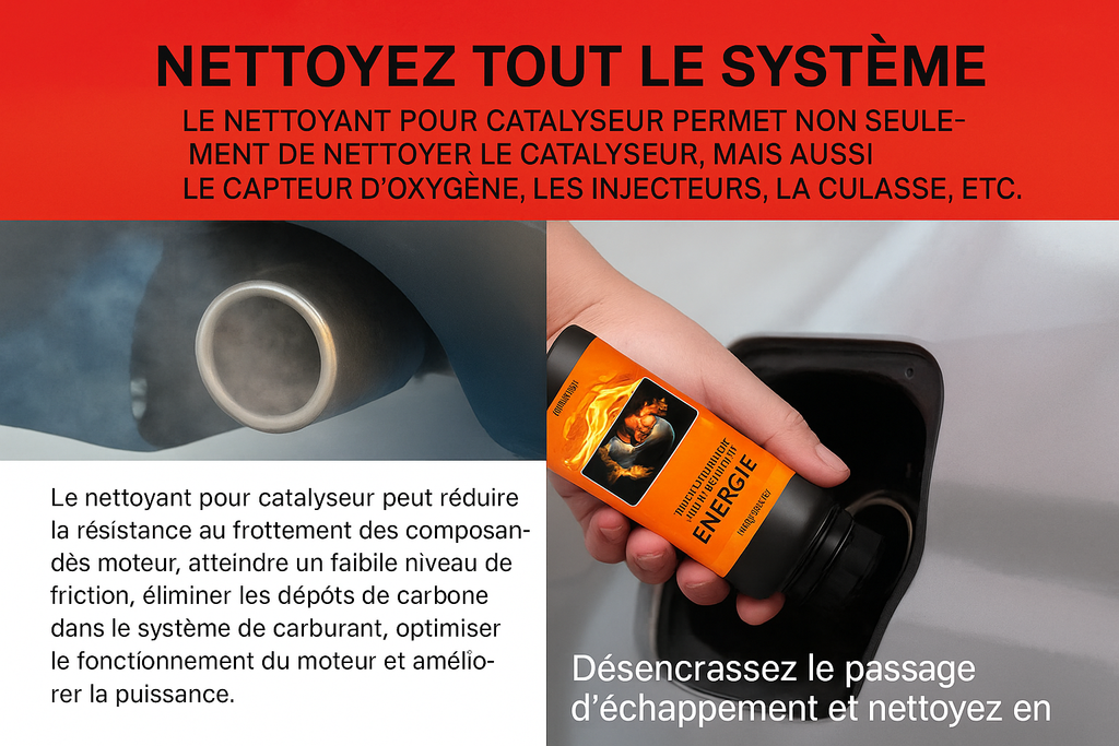 Nettoyant Catalyseur & Système Moteur