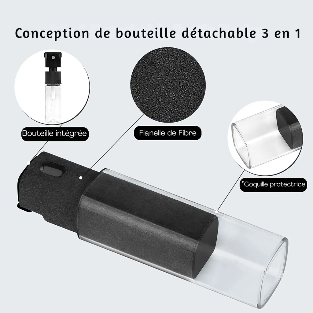 Nettoyant écran 2 en 1 pour écran