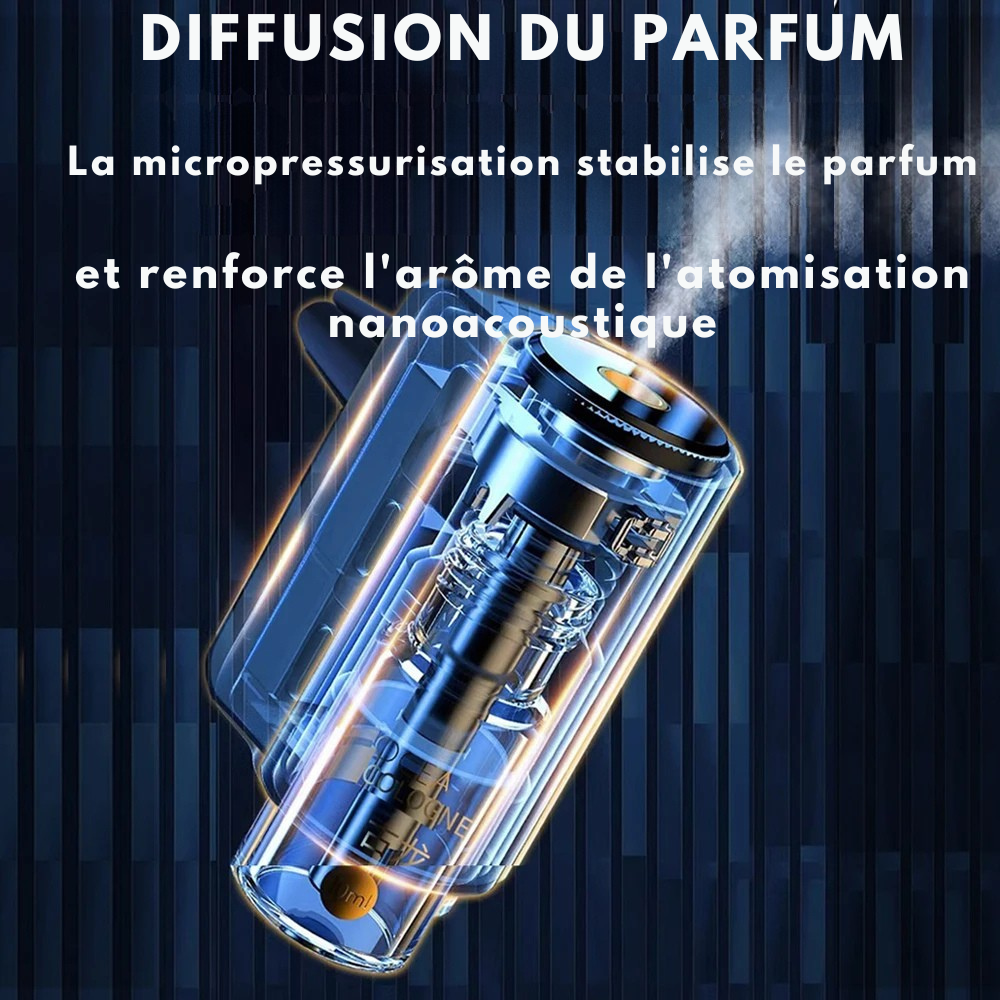 Diffuseur d'huiles essentielles intelligent pour voiture