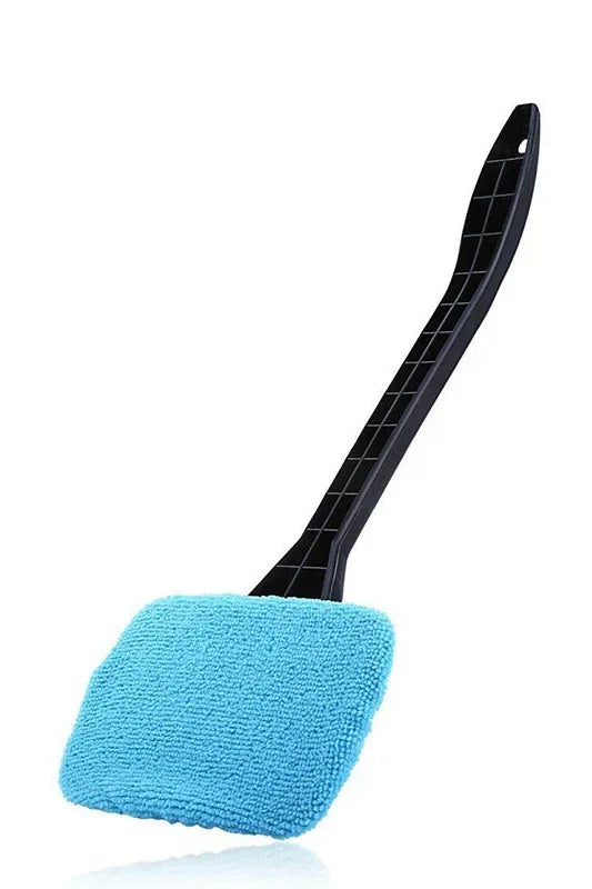 Car Window Cleaner Brush Kit, Windshield Cleaning Wash Tool Glass Wiper with Long Handle, Auto Skylight Towel, Car Accessories